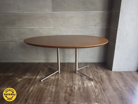 ACTUS / アクタス OWN BIG SIDE TABLE ビッグ サイド テーブル ウォールナット 展示品 ～ くつろぎ空間を優しい卵が演出します。 【買取と販売とレンタルのお店】