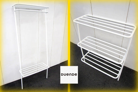 DUENDE / デュエンデ 『 WALL Hanger （ ウォールハンガー ） 』 & 『 WALL Wide Rack （ ウォールワイドラック ） 』  ～省スペース設計でありながら機能的なミニマムデザインの見せる収納～　入荷！