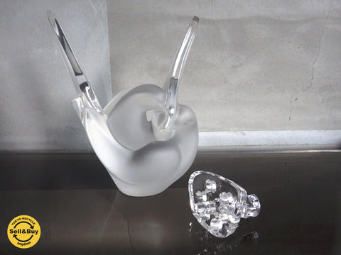 ラリック LALIQUE シルヴィー / Sylvie フラワーベース ～ ルネ・ラリックが築き上げた新しい芸術性。 【買取と販売とレンタルのお店】