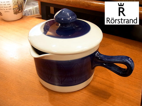 丸みを帯びたぽっちゃりスタイル～RORSTRAND "KOKA" ソースポット 片手キャセロール ヘルサ・ベングトソン【買取＆販売＆レンタル】