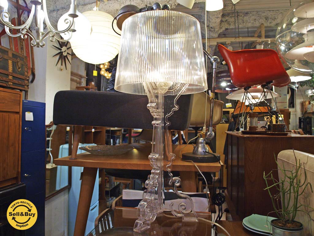カルテル Kartell ブルジー Bourgea テーブルライト バロック調モチーフ 中古品 買い取りしました。下北沢店 出張買取もお任せ下さい。