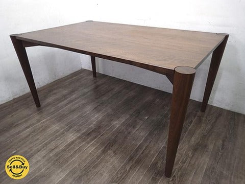 ウッドユーライクカンパニー クローバーテーブル 無垢材 149cm 『木の呼吸を止めること無く美しく変化する無公害植物性オイルフィニッシュ仕上げ☆』【買取と販売とレンタルのお店】