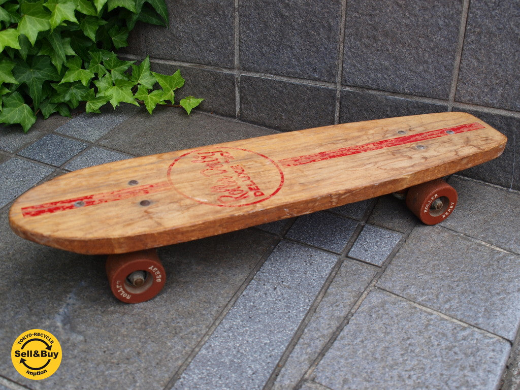60's ビンテージ ローラーダービー デラックス♯20 Roller Derby スケートボード SKATE BOARD US カリフォルニア ★中古品 買い取りしました。下北沢店 出張買取もお任せ下さい。