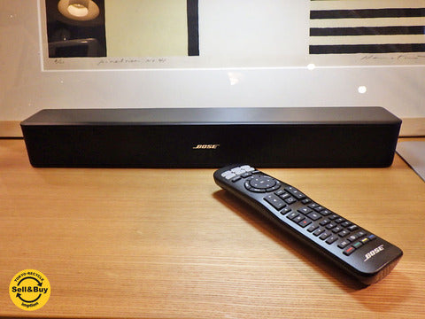 17年1月購入 保証約1年付 Bose ボーズ Solo 5 TV sound system サラウンドスピーカー ～ テレビのサウンドも美しく。言葉のやりとりに特化したスピーカー【買取と販売とレンタルのお店】