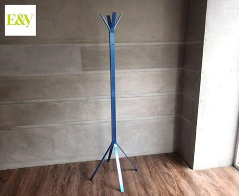 E&Y アルミ製 コートハンガー / スタンド 4FB 希少10本限定カラーブルー ～ アルミの織り成す美しい造形をご堪能下さい。 【買い取りと販売とレンタルのお店】