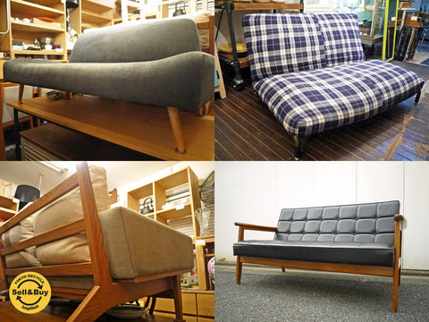 人気のトレンドソファ特集♪TOKYO RECYCLE imption 経堂店 【買取と販売とレンタルのお店】