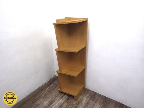 にっぽんフォルム クラフト家具 本棚 スリム ブックシェルフ ～ ユニークなデザインのブックシェルフ【買取と販売とレンタルのお店】