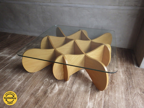 E&Y イーアンドワイ / MATRIX TABLE マトリックステーブル Sサイズ プライウッド ～ 丸みを帯びたプライウッドが心地の良いアクセントになってくれますよ♪ 【買取と販売とレンタルのお店】