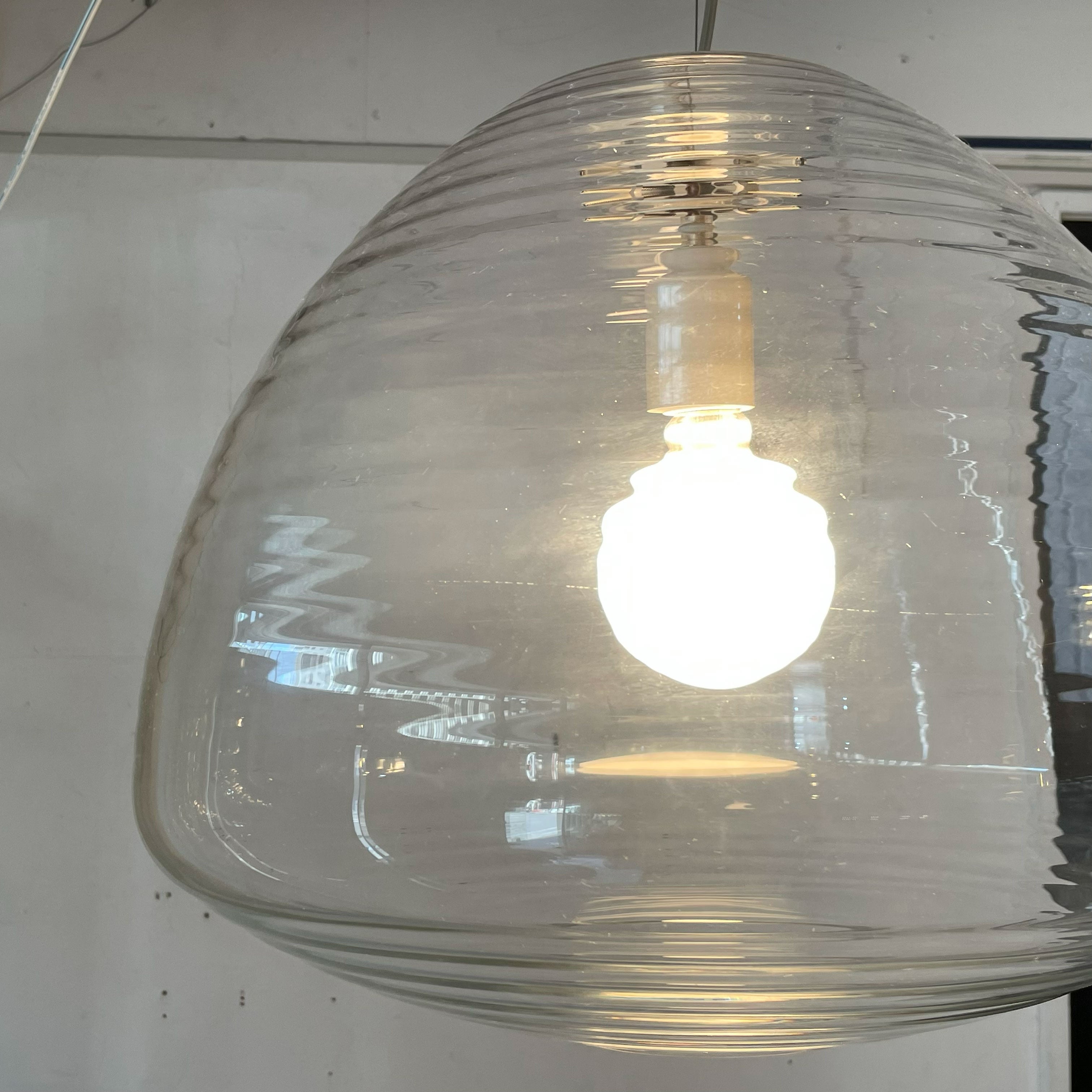 【下北沢店】Produzione Privata ペルセオ preseo ペンダントライト 吹きガラス ミケーレ デ ルッキ Michele De Lucchi, Alberto Nason ヤマギワ 重量7.2㎏ 要電気工事 買取させていただきました。