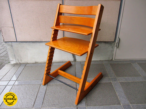 Norway STOKKE A.S / ストッケ社 廃番チェリーカラー 『 TRIPP TRAPP / トリップトラップ 』 再入荷！ ～ デザイン先進国ノルウェー発のベビーチェアの代名詞 ～