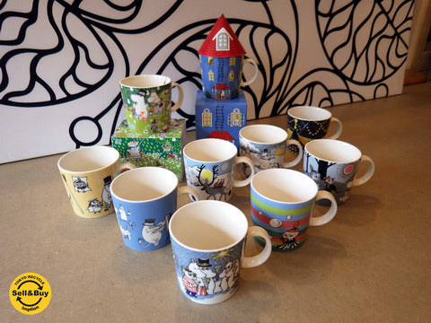 アラビア ARABIA ムーミン マグカップ 各種　～ 物語は小さいマグの中に広がっていく。【買取と販売とレンタルのお店】