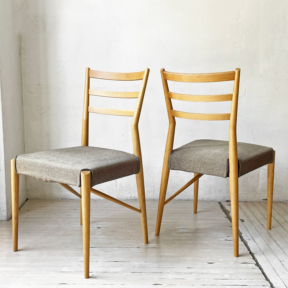 【下北沢店】日進木工 NISSIN グロウ ナチュラルブラウン GROW 406 ダイニングチェア オーク材 カバーリング 買取させていただきました。