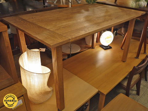 MOMO natural モモナチュラル VENT ヴェント オーク材 ナチュラルダイニングテーブル～愛着を持って、木のぬくもりを堪能しつくす～【買取と販売とレンタルのお店】