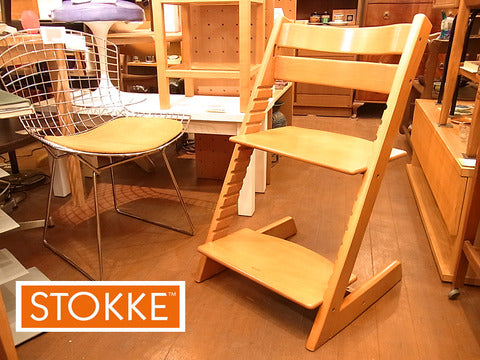 お子さまと一緒に成長する椅子～北欧STOKKE "トリップトラップチェア" チェリー ストッケ【買取＆販売＆レンタル】
