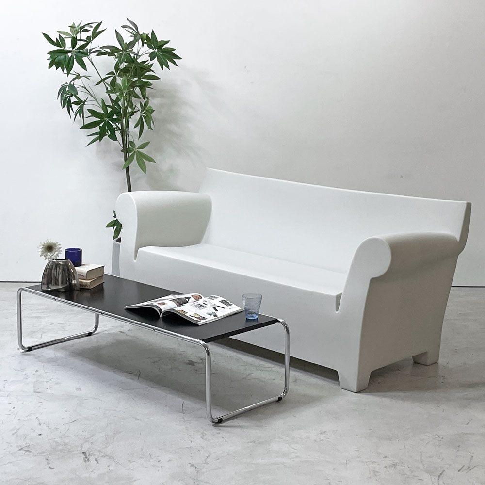 【祖師ヶ谷大蔵店】カルテル Kartell バブルクラブ BUBBLE CLUB ソファ W189cm フィリップ・スタルク Philippe Starck イタリア モダンデザイン ホワイト 買取させていただきました。