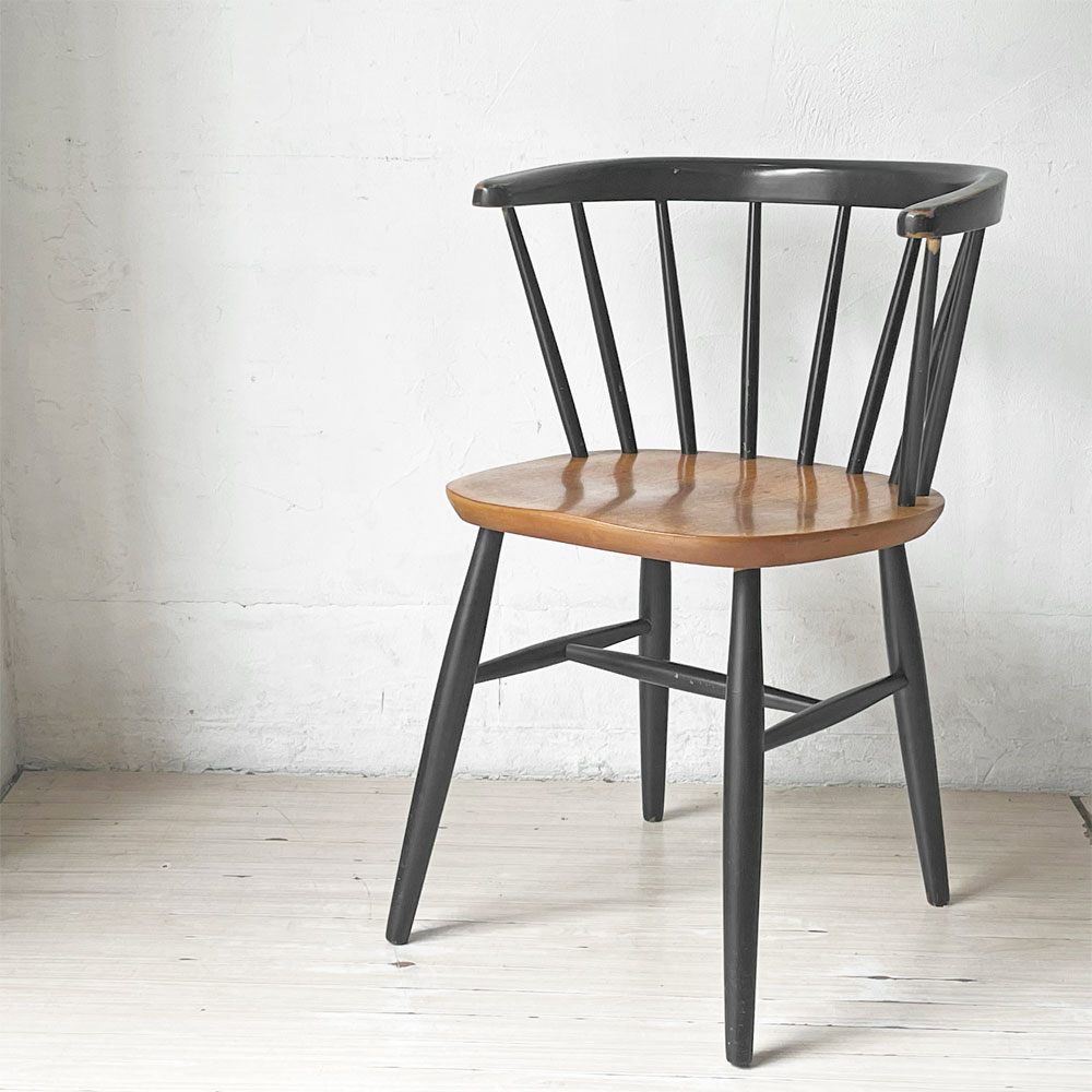 【下北沢店】ビンテージ Vintage Nässjö Stolfabrik ダイニングチェア ハーフアーム ユング・エクストローム Yngve Ekström スウェーデン 北欧家具 希少 買取させていただきました。