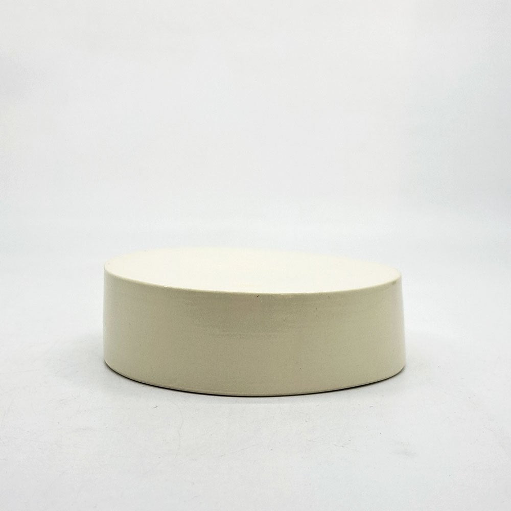 【祖師ヶ谷大蔵店】岩田哲宏 台皿 コンポート皿 半磁器 白 透明釉 Φ12cm 現代作家 買取させていただきました。