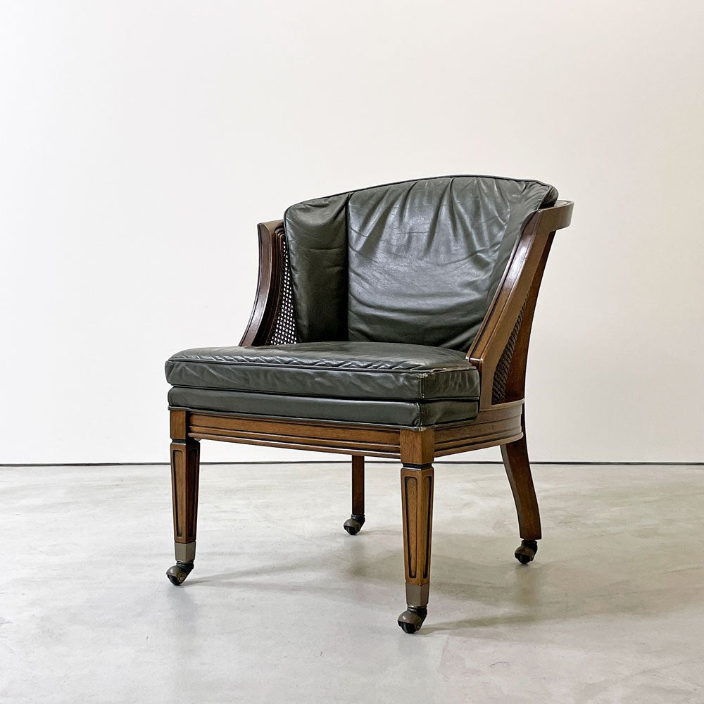 【祖師ヶ谷大蔵店】マルニ木工 maruni 地中海ロイヤル ROYAL シャルル パーティチェア ラタンバック キャスターベース 籐×レザー ビーチ材 ヨーロピアンクラシカル 買取させていただきました。