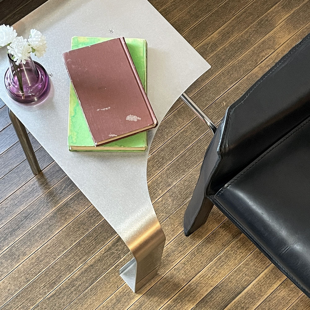 アーニーパロ ERNIE PALO SHAVE メタル スツール サイドテーブル Ernie Palo x Haruma Yanagisawa モダンデザイン 定価：132,000円 ～ 決めないから、広がる ～