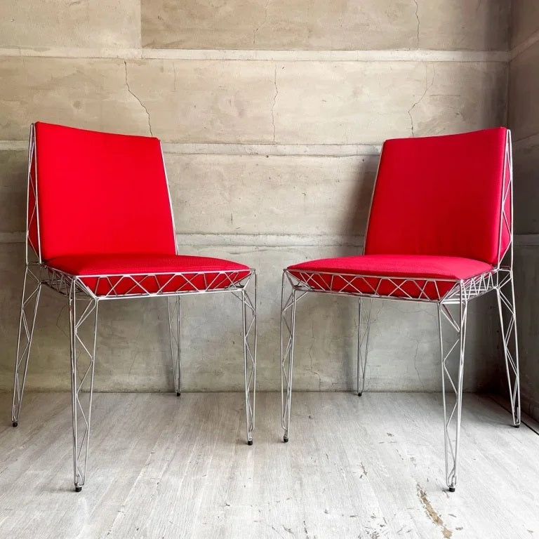 【学芸大学店】エポニム Eponimo ヌアチェア NUA CHAIR ダイニングチェア レッド アルベルト・コルツァーニ Alberto Colzani イタリア 買取させていただきました。