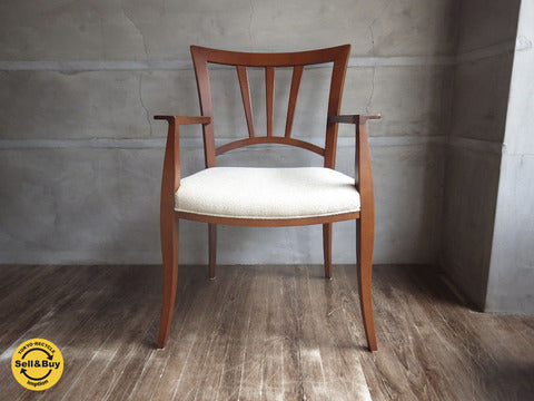 CONDE HOUSE カンディハウス / アームチェア ～安定感のある一脚。タイムレスな美しさと使いやすさ♪ 【買取と販売とレンタルのお店】