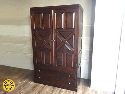 松本民芸家具 ワードローブ / クローゼット ミズメザクラ ～ 匠の技が宿る家具。 【買取と販売とレンタルのお店】