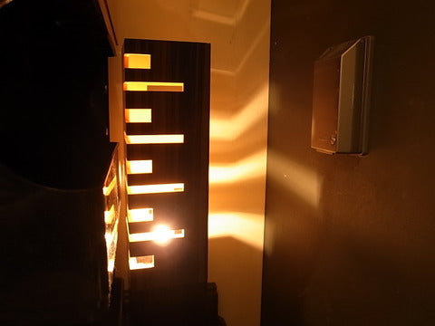 メルクロスTEPS Floor Light EBONY エボニーウッド フロアライト～お部屋をグッとセンスアップしてくれるランプ【買取と販売とレンタルのお店】
