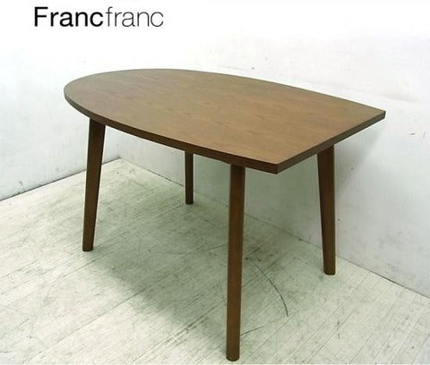 壁付けできて、空間を広く見せれるヒット商品！～　Francfranc フランフラン パルセイロ ダイニングテーブル アッシュ材【買取と販売とレンタルのお店】