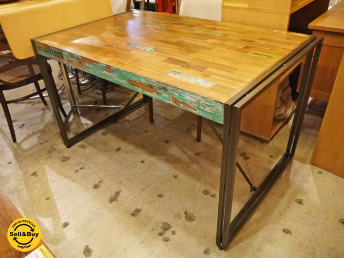 ディーボディ d-Bodhi フェルム FERUM インダストリアル ダイニングテーブル INDUSTRIAL DINING TABLE 中古品 買い取りしました！ 自由が丘店 出張買取もお任せください。