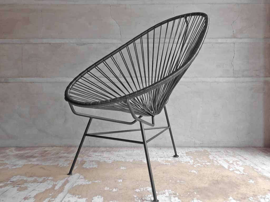 メトロクス METROCS アカプルコチェア Acapulco Chair ブラック メキシコ PVCコード 中古品 買い取りしました。