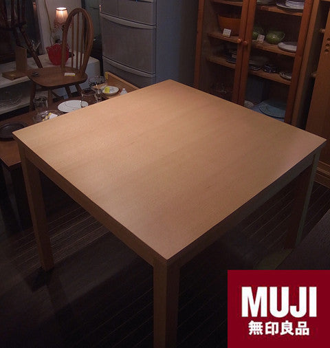 久しぶりの無印良品入荷となります～MUJI 無印良品 ブナ材ダイニングテーブル【買取＆販売＆レンタル】