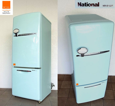 久々の入荷です！！ノスタルジックデザイン WILL FRIDGE　ターコイズブルー Turquoise