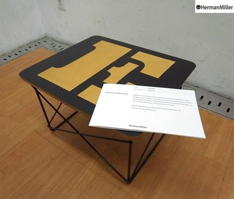 世界で限定50台のみの存在～正規 ハーマンミラー イームズ“E”フォント LTR  ワイヤーベーステーブル【買取＆販売＆レンタル】