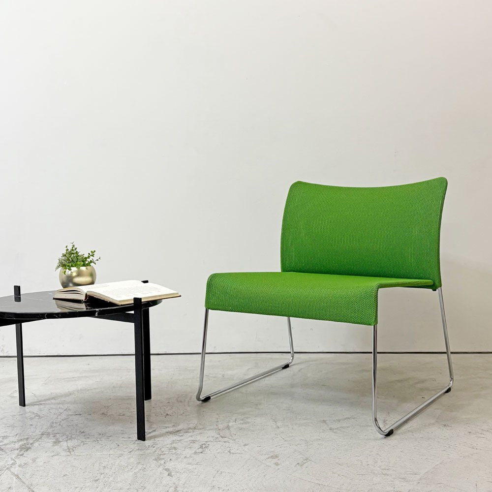 【祖師ヶ谷大蔵店】ヴィトラ Vitra ソフトシムチェア Soft Sim chair ラウンジチェア スタッキングチェア 3Dニット素材 × スチールフレーム グリーン ジャスパーモリソン  買取させていただきました。