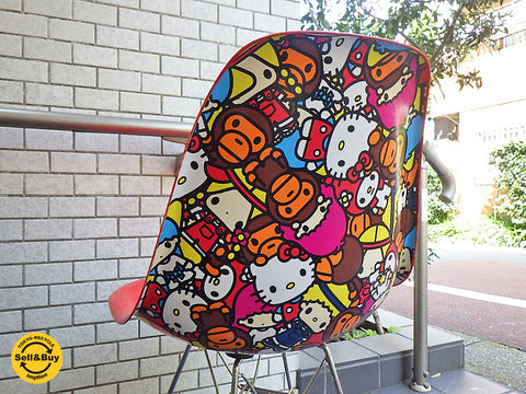 モダニカ Modernica × ベイプ BAPE × サンリオ Sanrio サイドシェルチェア Characters Side Chair 2010 Limited Edition ～ 世界で何個！？希少すぎるシェルチェア。 【買取と販売とレンタルのお店】