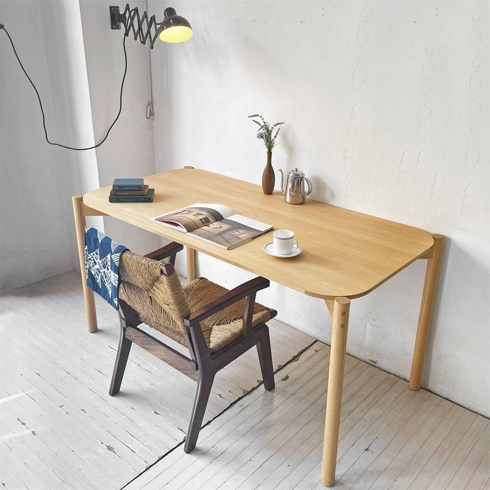 カリモクニュースタンダード Karimoku キャストール ダイニングテーブル CASTOR 国産ナラ材 ピュアオークカラー～安心するやさしさ～