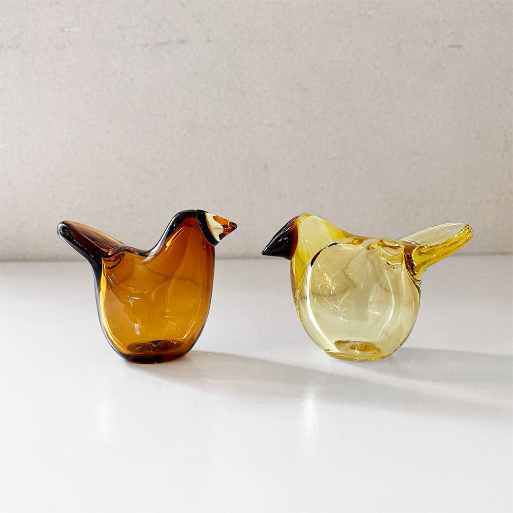 【経堂店】イッタラ iittala バーズバイトイッカ Birds by Toikka シエッポ Sieppo レモン×コッパー ＆ コッパー×レモン オイバ・トイッカ イッタラバード 計2点 買取させていただきました。