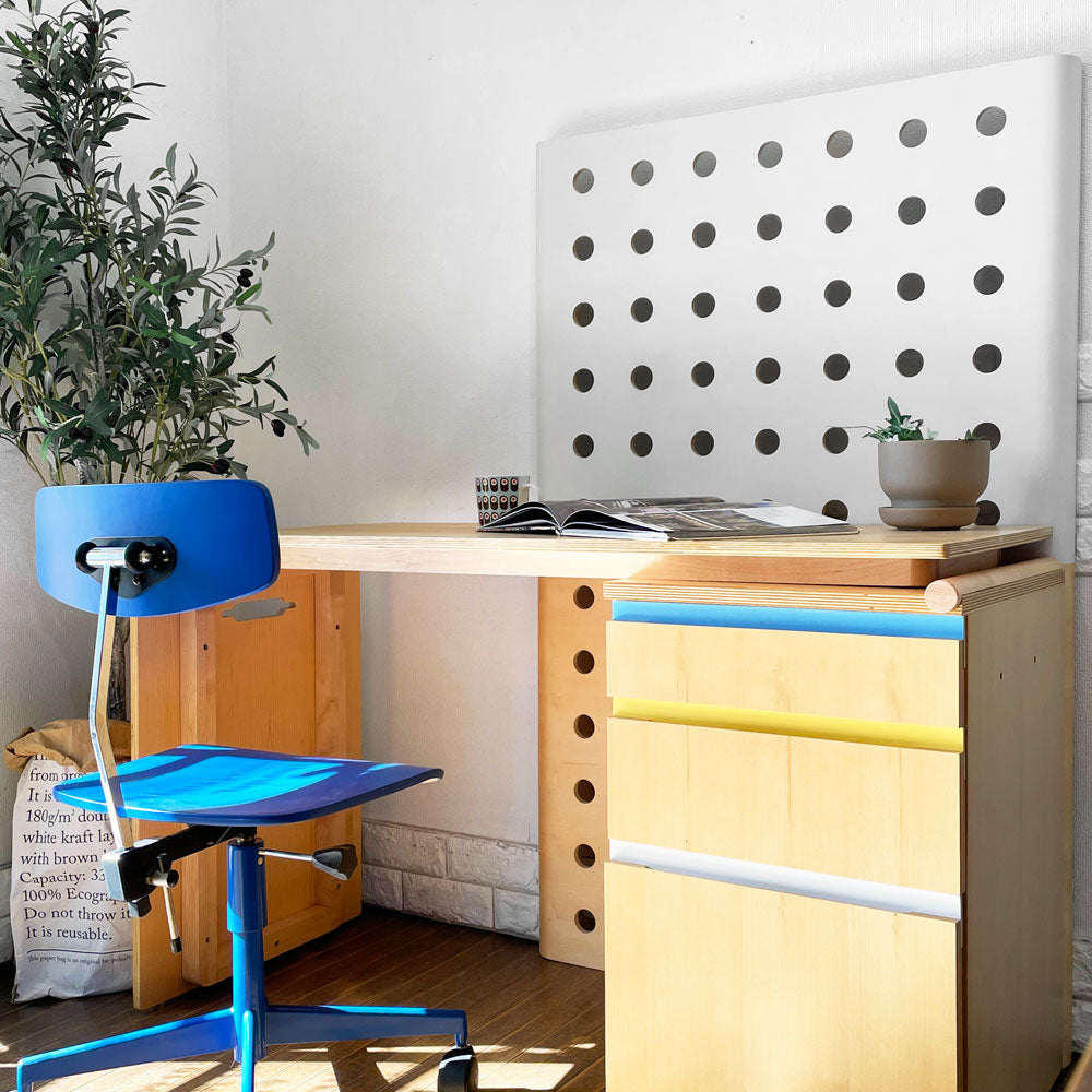 アクタス ACTUS ヴァリオ VARIO デスク パネルセット ホワイト 飾り板3枚+コーナーガード メープル材 プライウッド ナチュラルデザイン～ずっと好き。ACTUS VARIO