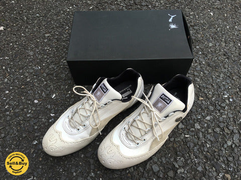 プーマ バイ ミハラヤスヒロ PUMA by MIHARA YASUHIRO MY-37 ウィングチップトゥ スニーカー ホワイト 27cm ～ スニーカーの概念を覆した、上品さ漂うスニーカー。 【買取と販売とレンタルのお店】