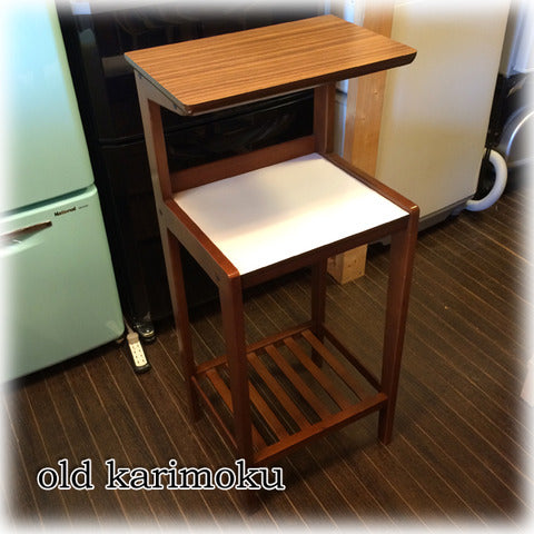◎経堂店 大切な空間をノスタルジックに楽しむ ～ old karimoku オールド カリモク　テレフォンラック　デコラトップ 【買取と販売とレンタルのお店】