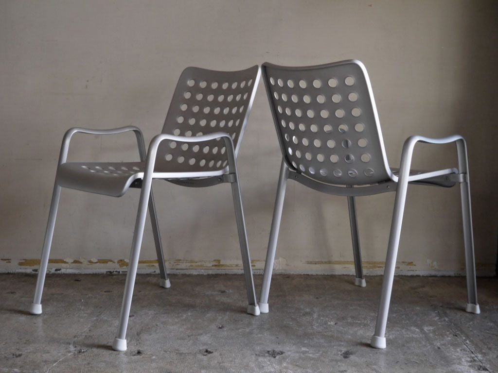 ヴィトラ vitra. ランディチェア Landi Chair アルミニウム ハンス・コレ― Hans Coray バウハウス 中古品 買い取りしました。