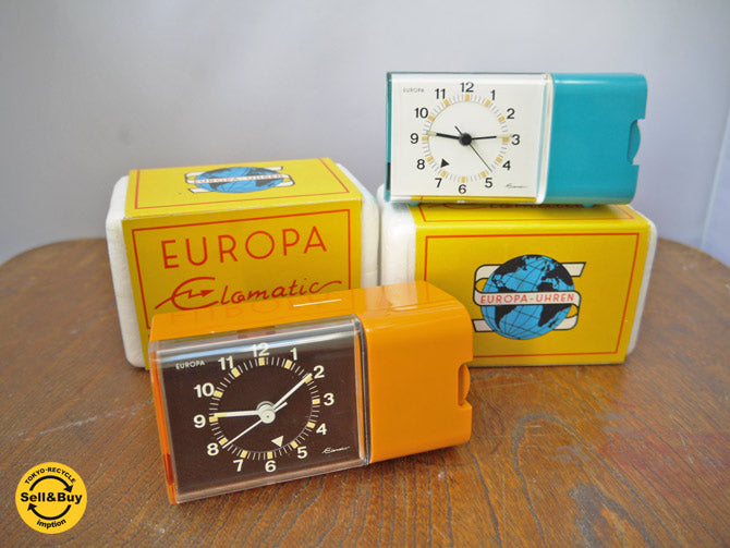 Europa uhren alarm clock デッドストック ドイツ製 希少 買い取りしました！ 自由が丘店 出張買取もお任せください。