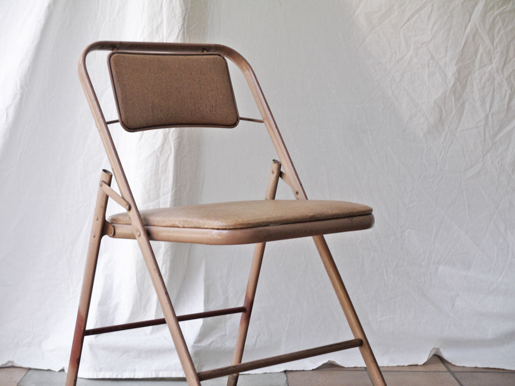 USビンテージ US vintage Shwayder Bros社 サムソナイト フォールディングチェア 折畳み ミッドセンチュリー ～ サムソナイトの椅子。 ～