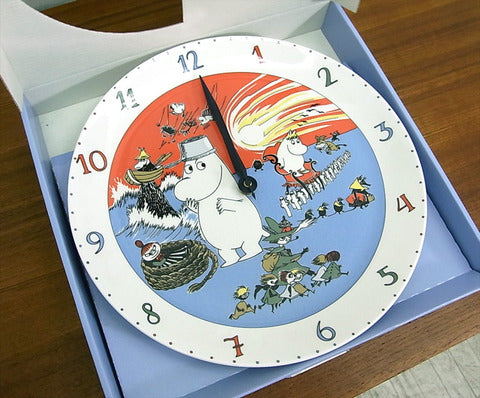 奇跡の再入荷！！　ARABIA　アラビア　ムーミン　陶器製　ウォールクロック　【買取と販売とレンタルのお店】
