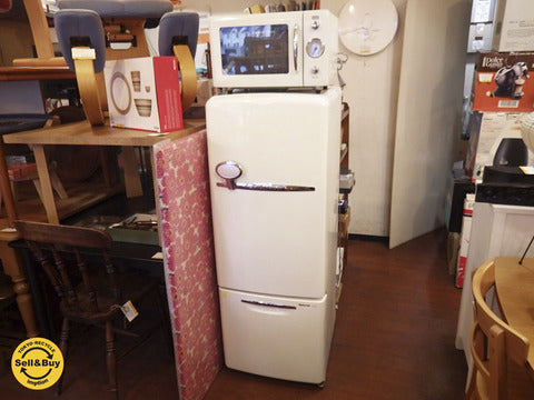 ナショナル National ウィル WiLL FRIDGE Mini White & WiLL 電子レンジ 『 夏に向けて揃えたいオシャレな白物家電☆ 』【買取と販売とレンタルのお店】