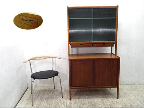 北欧 スウェーデン BODAFORS システムキャビネット チーク カップボード ～ システムさえも綺麗にみせるスカンジナビアン【買取と販売とレンタルのお店】