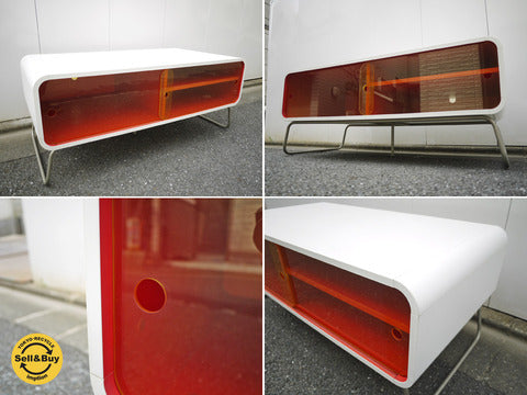 スペースエイジデザイン AVボード Space Age ミッドセンチュリー テレビボード シェルフ～映画の中のよう。存在感抜群のスペースエイジデザイン家具【買取と販売とレンタルのお店】