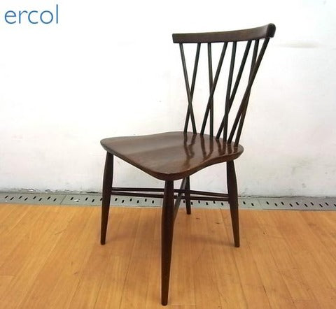素敵な後ろ姿に魅かれて～Vintage Ercol アーコール エックスバック チェア  Xバックチェア ラティス【買取＆販売＆レンタル】