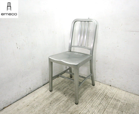 「150年使用できる家具」 ～　EMECO　エメコ社、NAVY CHAIR  ネイビーチェア　【買取と販売とレンタルのお店】