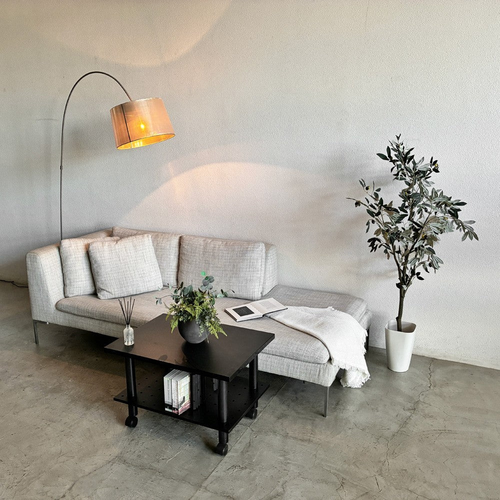 ビー・アンド・ビー イタリア B&B Italia チャールズ Charles レフト端部エレメント W230cm 片アームソファ CH228S 参考価格約125万円 アントニオ・チッテリオ Antonio Citterio イタリアモダン ～ 同社のフィロソフィーが結晶化した至高のモデル ～